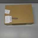 Set of 3 White Ceramic Christmas Trees That Light up Glitter LED Small Christmas Tree Porcelain Tabletop Light up Xmas Figurines Modern Decor Battery Operated for Home Indoor Xmas Gift Party