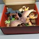 JOYIN Big Dinosaur Toys for Toddlers, 6 Piece Large Soft Dinosaur Figures with an Educational Book, Jumbo Realistic Toys for Boys and Girls Gift, Kids Ages 1 2 3 4 5