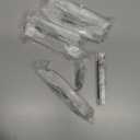 Alzassbg 6 Pack White Marble Zinc Alloy Cabinet Pulls, 3-3/4 Inch(96mm) Hole Centers Metal Cabinet Handles Kitchen Hardware for Cabinets AL3071WMB