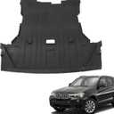 SecosAutoparts Engine Splash Shield Radiator Under Cover Compatible with BMW X3 2011-2017 Replace# 51757213662