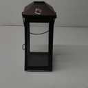 Brown Lanterns Decorative Indoor, Tempered Glasses : 14 inch