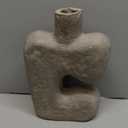 Bloomingville Grey Paper Mache Vase (Gray)