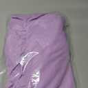 Standard Pillow Cases Set of 2, 20x26 Microfiber Ruffle Pillowcases Purple Pillow Shams, Soft Breathable and Non Shrinking Envelope Pillow Cases Lace Pillow Cases