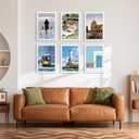 12x18 Picture Frame Set of 12, Modern Gallery Wall Frames, White | Fits 11x17 With Mat or 12x18 Without Mat, Clear Shatterproof Cover, Horizontal or Vertical Wall Mounting, Poster Frame