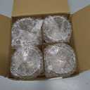 Gute 2.7 OZ Espresso Cups Set of 4,Double Walled Glass Espresso Cups,Italian Style Clear Doppio Cups for Espresso Lovers,Espresso Accessories Small Double Wall Expresso Coffee Cup