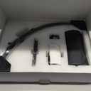 iVict Half Moon Light for Nail Desk, 29In 40W Nails Tech Light with Phone Stand, 10 Adjustable Brightness, 3 Color Temperature Led Desk lamp for Nail, Tattoos, Eyebrows, Beauty(Black)