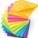 YISAN Sticky Notes 3x3 Inch, Bright Colors,120 Pads Self-Stick Pad,50 Sheet/Pad for Office,Home,71136