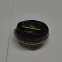 Jin&Bao Universal Garage Door Bottom Seal Strip,Weatherproof Rubber DIY Weather Stripping Replacement, 10FT Length, Black (Yellow)