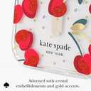 kate spade new york iPhone 17 Pro Max Case - Compatible with MagSafe - Designer Phone Case - Cherry Dot Gems