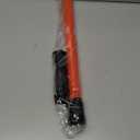 RoadHero 2 Pack Traffic Wand, 21 Inch Led Traffic Control Wands with 2 Flashing Modes, Safety Light Baton with Side Clip for Airport, Parking, Car Directing (Red)