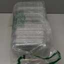 50 Pack Large Plastic Egg Cartons - 1 Dozen Clear Duck Egg Tray - Reusable Egg Storage Holder for Refrigerator, Family Pasture, Duck Farm, Market Display