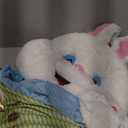 Morph Easter Bunny Costume Adult Deluxe Rabbit Mascot Outfit for Men - Perfect for Easter Costumes and Events,XL