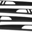 Carbon Fiber Interior Door Panel Trim 4pcs Set Compatible with GLE GLS ML GL GLS320 400 2013-2019