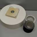 10inch Wall-Mount Silent Hamster Wheel, Wooden Small Animal Exercise Wheel with Removable & Washable Track for Gerbil, Mouse, Syrian Hamster(10in)