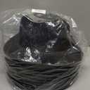 Funny Party Hats Black Fedora Gangster Hat Costume Accessory - Pack of 12