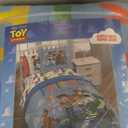 Jay Franco Kids Comforter Set Includes Sheets and Pillow Cover - Soft and Cozy Bed Set for Stylish Room Decor, Blue - Toy Story, 7 Piece Full