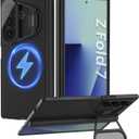 Nillkin CamShield Pro Samsung Galaxy Z Fold 7 Magnetic Case, [Compatible with Magsafe], with Hinge Protection, Front Cover, Hidden Kickstand Camera Cover Slim (Black)