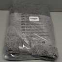 anllugs Bathroom Rugs 30" x 46", Non-Slip Extra Soft Absorbent Bath Rugs, Machine Washable Quick Dry Bath Mats for Bathroom Floor, Shower, Bathtub and Sink, Grey & Dark Grey