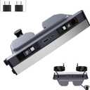 65W USB Charger Hub for Tesla Model Y Juniper 2025,2026 Accessories- 4-Port Fast Charging Hub with Sliding Cover, 2 Type-C Docking Station for Tesla Model 3 Highland 2024-2026