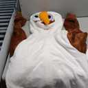 Adult Onesie Pajamas Halloween Costume One-Piece Slim Fit Sleepwear Cosplay Suit for Mens Womens (Small, Coffee Reindeer)