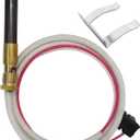 New Natural,LP Thermopile Senor Replacement Parts Fits for The AM46743 - Burner Assembly, Over 750mV