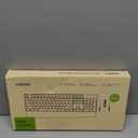 seenda Wireless Bluetooth Keyboard and Mouse Combo, COE200 Ergonomic Wireless Keyboard Mouse with Wrist Rest, Multi-Device Connection, Full-Size, Compatible for Computer/Laptop/Mac/MacBook, Black