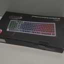 Gaming Keyboard and Mouse Combo - RGB Backlit 14 Lighting Effects, USB Wired Computer Keyboard, 26-Key Anti-Ghosting, Volume Wheel, Quiet Typing, Adjustable DPI Mouse for Gaming & Work, Trueque