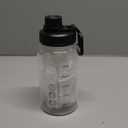Glass Shaker Bottle,22oz BPA-Free Odorless Shaker Bottle with 304 Stainless Steel Ball and Removable Cleaning Brush for Fitness Protein Mixes(1Pack)