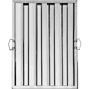 New Star Foodservice 533166 Stainless Steel Hood Filter 20" W x 25" H (20" x 25" x 2.2")