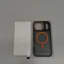 BENTOBEN Magnetic for iPhone 17 Pro Max Case 2025 [Compatible with Magsafe] [Military-Grade Protection] Matte Women Men Anti-Slip Shockproof Bumper Phone Cases for 17 Pro Max 6.9", Cosmic Orange/Black