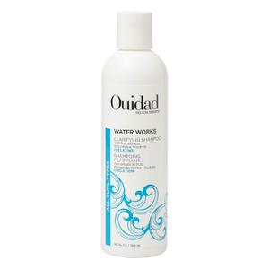 Ouidad Water Works Curly Hair Shampoo, Clarifying Shampoo for Build Up, Removes Impurities, Maintains Curls' Natural Moisture, For All Curl Types