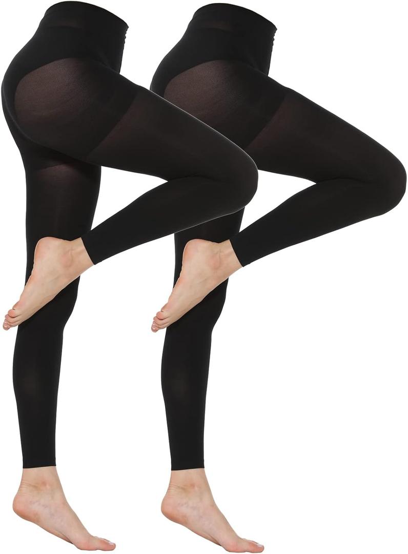 MANZI Women's 2-6 Pairs Opaque Control Top Tights Comfort Stretch 70 Denier Pantyhose (Medium) MANZI Women's 2-6 Pairs Opaque Control Top Tights Comfort Stretch 70 Denier Pantyhose (Medium)