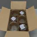 Bormioli Rocco Officina1825 Water Glasses (Set of 6), 11 oz, Clear