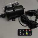 Christmas Projector Lights Outdoor, 2-in-1 HD Moving Pattern Holiday Projector Lights with Remote Control (12 Slides, 15 Colors), IP65 Waterproof Christmas Decorations with Timer,Three Fixing Methods