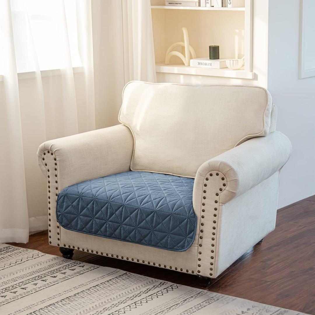 Ameritex Sofa Cover Waterproof for Seats Couch Cover for Dogs Pet Couch Cover Velvet for Chair Loveseat Sofa Machine Washable