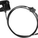 Front Hood Latch Cable Engine Hood Release Cable - Compatible for Cadillac Escalade ESV EXT for Chevrolet Tahoe Avalanche Suburban Silverado for GMC Yukon Sierra - Replace Part 15142953, 912-017