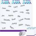 4 Pcs Suicide Prevention Posters Teal and Purple Ribbon Suicide Awareness Autograph Poster 5 x 5ft Photo Props Backdrop Motivational for Fundraiser Charity Event School Social Public Activity Supplies