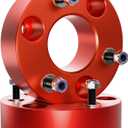 EVIL ENERGY 3" Front Leveling Kits Compatible with Chevy Silverado 1500 2WD/4WD 2007-2024, GMC Sierra 1500 2WD/4WD 2007-2024, 3 inch Front Suspension Forged Strut Spacers Lift Kits Red