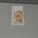 GVIEWIN for iPhone 17 Pro Case with Screen Protector, Upgraded [Full Camera Protection] [Non Yellowing] Floral Slim Shockproof Clear Women Phone Cover for iPhone 17 Pro 6.3" (Petite Blooms/Golden)