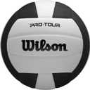 Wilson Pro Tour Indoor, Official, 
Brand	WILSON
Material	Faux Leather
Color	Black/White
Age Range (Description)	Adult
Item Weight	0.46 kg