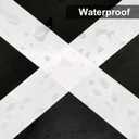 5-Pack White Duct Tape, 2 inches x 30 Yards, 8.27 mil Thickness, Heavy Duty, Strong, Flexible, No Residue, All-Weather and Tear by Hand - for Patch, Protect and Temporary Repairs