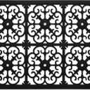 GASAR, Extra Large, Thick, Silicone Trivet for Hot Dishes, Pots, and Pans, Heat Resistant Mat for Countertop, Hot Pad for Kitchen, Easy to Clean, 16 x 12 x 3/8 Inches, Black