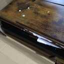 YITAHOME Industrial Tree Bookshelf, Large 5 Tier Bookcase Tall Standing Book Shelves Organizer Display Rack for Living Room Home Office, Rustic Brown (11.8"D x 55.1"W x 70.8"H)