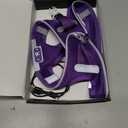 PceoTllar Light Up Dog Harness, LED No Pull Reflective Dog Harness, Flashing Lighted for Night Walking - Small/Medium, (Purple,L)