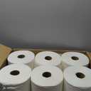 Genuine Joe GJO22700 Hard Wound Roll Towel, 800' Length x 7-8/9" Width, White (Case of 6) (6 Count (Pack of 1))