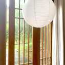 Large 23inch White Round Paper Lamp shade,Chinese Lanterns,Pendent Paper Lantern,Interior Decoration