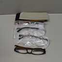 JOLISU 4Pack Reading Glasses For Women,Blue Light Blocking Computer Reader Spring Hinge Eyeglasses
