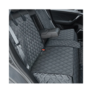 Dog Car Seat Cover for Back Seat Cover,Non Stick Fur Rear Seat Protector for Pet,Nonslip Waterproof Durable Universal Fit Interior Backseat Covers for Auto Van SUV