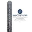 YUNSCM 2-PCS 700C Road Bike Tires 700x38C/40-622 and 700C Bike Tubes Schrader Valve with 2 Rim Strips Compatible with 700x36C 700x37C 700 x 38C 700x39C 700x40C Bike Bicycle Tires and Tubes (Y-1128)
