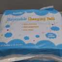 Rocinha 100 Pack Disposable Changing Pads Baby Disposable Underpads Waterproof Diaper Changing Pad Breathable Underpads Bed Table Protector Mat (17 x 13 Inches)